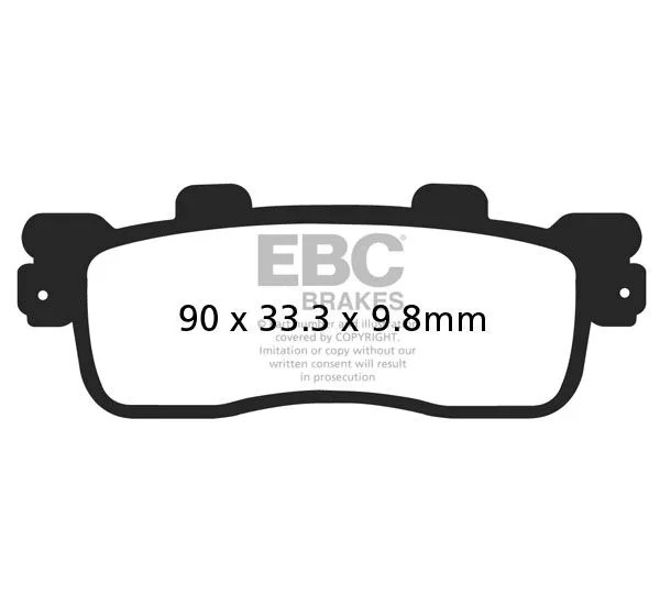 EBC Bremsbeläge & Bremsbacken für KAWASAKI J 300 ABS 2014-2020