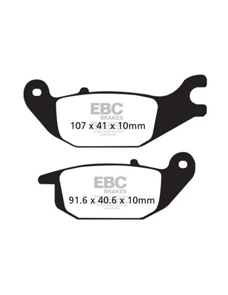 EBC Bremsbeläge & Bremsbacken für YAMAHA MW 125 2014-2016