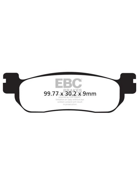EBC Bremsbeläge & Bremsbacken für YAMAHA TW 200 1991-2002