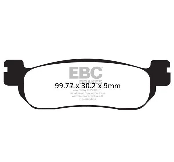 EBC Bremsbeläge & Bremsbacken für YAMAHA TW 200 1991-2002