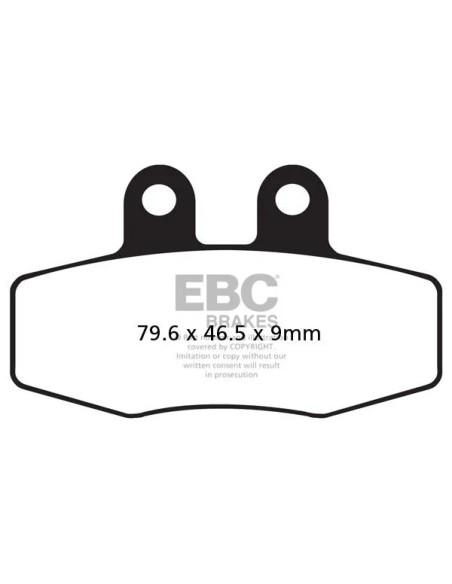EBC Bremsbeläge & Bremsbacken für KTM EXC 600 LC4 1989-1993