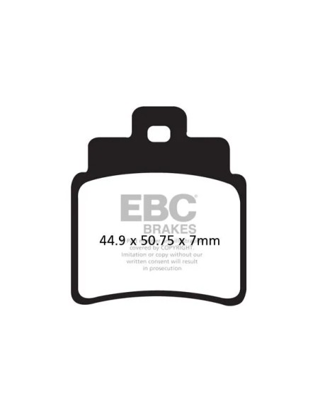 EBC Bremsbeläge & Bremsbacken für KYMCO MAXXER 300 2X4 2006-2013