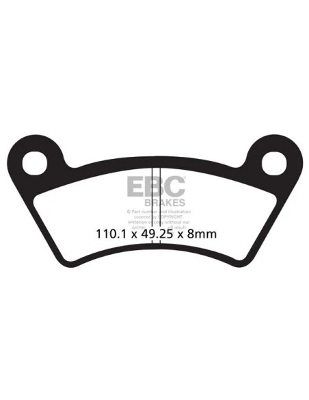 EBC Bremsbeläge & Bremsbacken für JCB WORKMAX 800 D 4x4 2010-2014