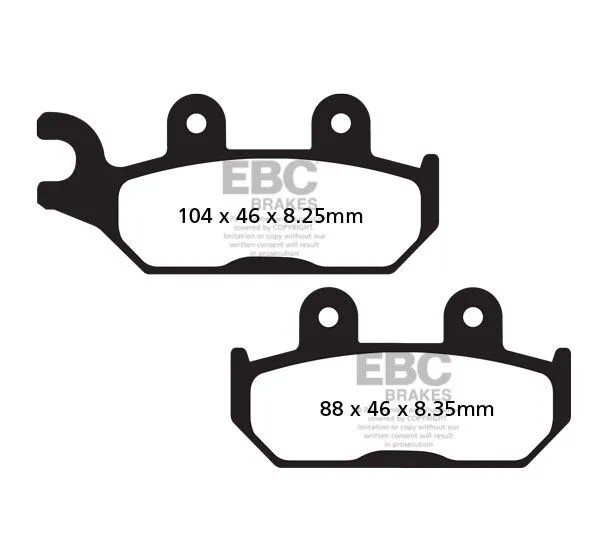 EBC Bremsbeläge & Bremsbacken für CAN AM (BRP) MAVERICK 1000 R EFI 4X4 2014-2017