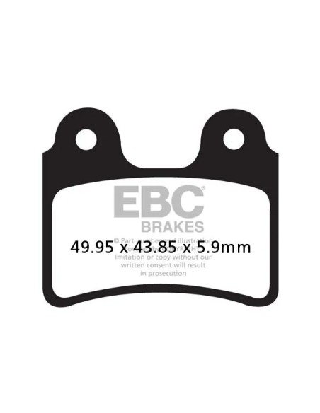 EBC Bremsbeläge & Bremsbacken für BETA EVO 250 2009-2024