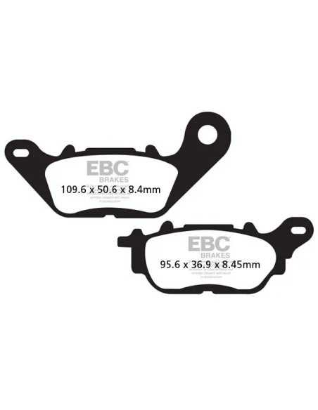 EBC Bremsbeläge & Bremsbacken für YAMAHA GPD 155 ABS 2015-2023