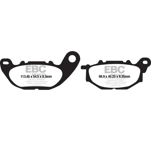 EBC Bremsbeläge & Bremsbacken für YAMAHA MT-03 ABS 2016-2022
