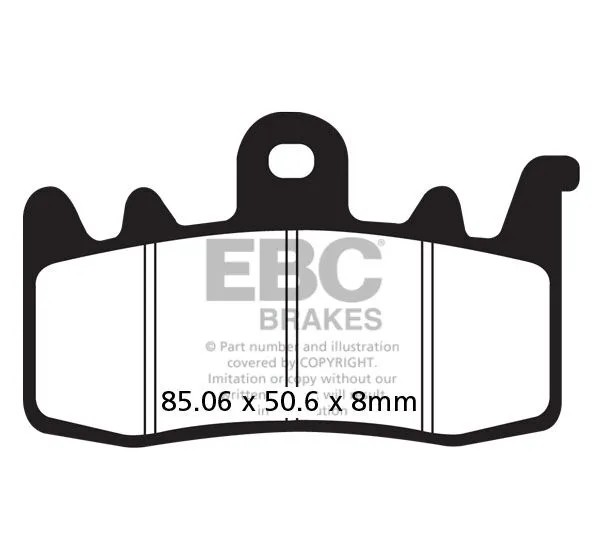 EBC Bremsbeläge & Bremsbacken für DUCATI SCRAMBLER 803 ABS 2015-2023