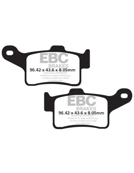 EBC Bremsbeläge & Bremsbacken für Harley Davidson FLHTCUTG 1868 ABS 2020-2024