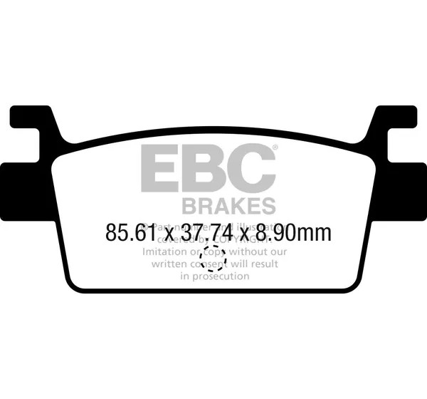 EBC Bremsbeläge & Bremsbacken für KYMCO AK 550 I ABS 2017-2021