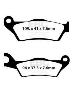 SFA Serie organische Scooter-Bremsbeläge