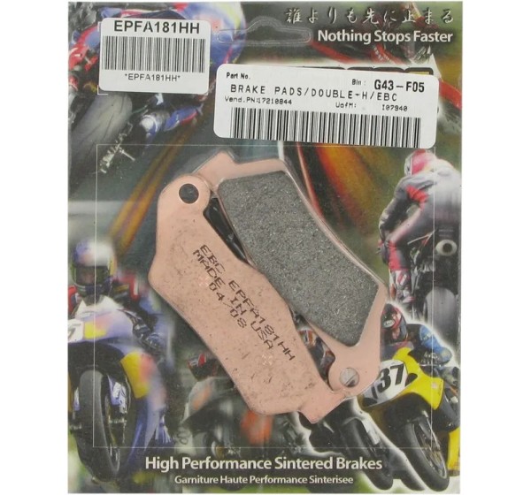 EBC Bremsbeläge & Bremsbacken für HUSQVARNA CR 125 1995-2013