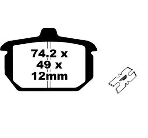 EBC Bremsbeläge & Bremsbacken für Harley Davidson FXRS 1340 1984-1987