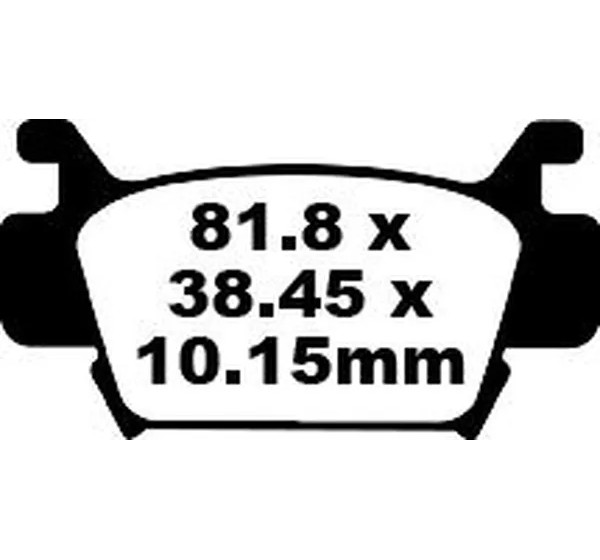 EBC Bremsbeläge & Bremsbacken für HONDA TRX 680 FA 2006-2023