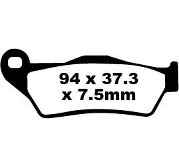 EBC Bremsbeläge & Bremsbacken für YAMAHA YP 125 R 2001-2009