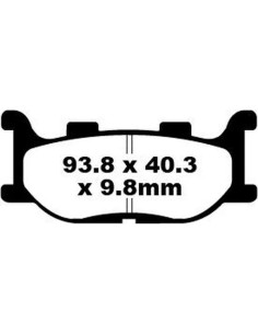 SFA-HH Serie Roller Sintermetall-Bremsbeläge