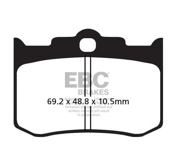 EBC Bremsbeläge & Bremsbacken - BRAKE PAD SINTERED HH