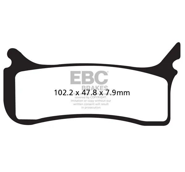 EBC Bremsbeläge & Bremsbacken für KTM SMR 525 2004