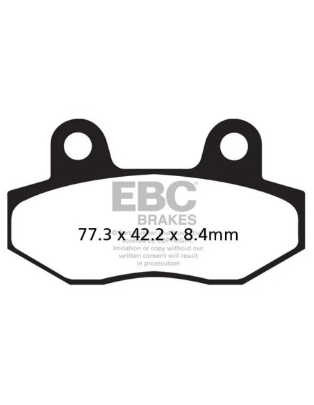 EBC Bremsbeläge & Bremsbacken für HYOSUNG GT 125 2003-2015