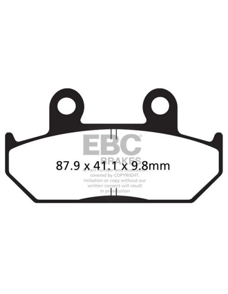 EBC Bremsbeläge & Bremsbacken für HONDA GL 1500 SE 1990-2000