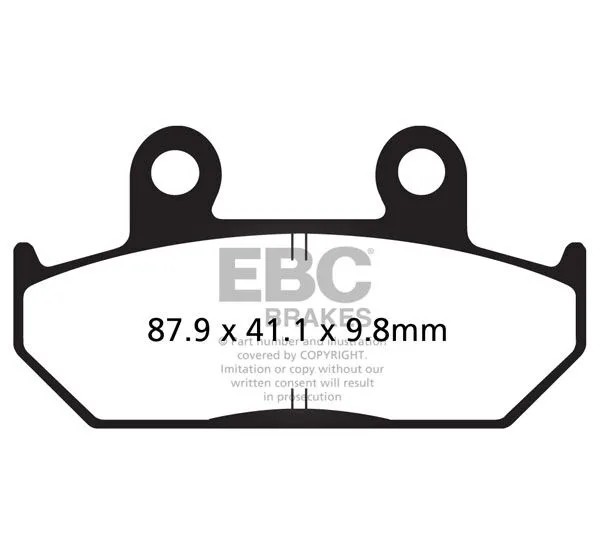 EBC Bremsbeläge & Bremsbacken für HONDA GL 1500 SE 1990-2000