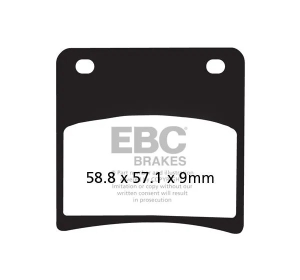 EBC Bremsbeläge & Bremsbacken für SUZUKI GSX 600 F 1988-1997