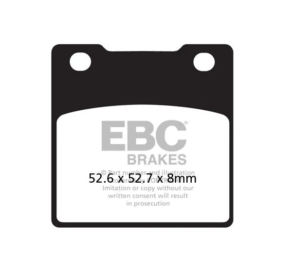EBC Bremsbeläge & Bremsbacken für KAWASAKI ZZR 1100 1993-2001