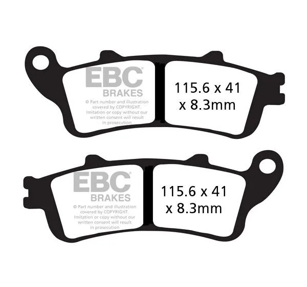 EBC Bremsbeläge & Bremsbacken für HONDA ST 1300 ABS 2002-2016