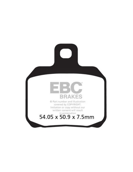 EBC Bremsbeläge & Bremsbacken für BENELLI TREK 1130 2007-2016