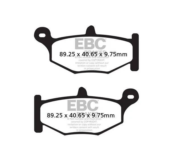 EBC Bremsbeläge & Bremsbacken für SUZUKI DL 1000 ABS 2014-2020