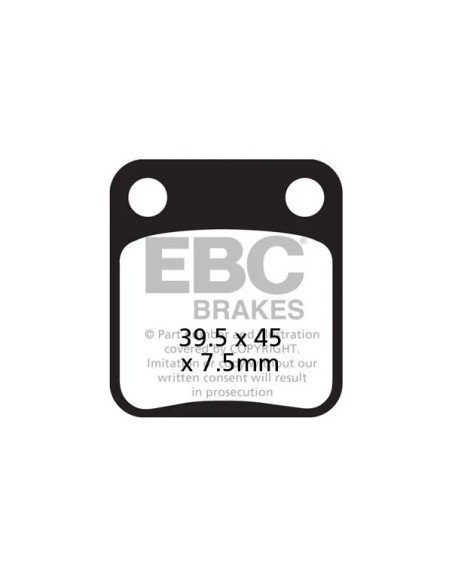 EBC Bremsbeläge & Bremsbacken für LEXMOTO ADRENALINE 125 2007-2018