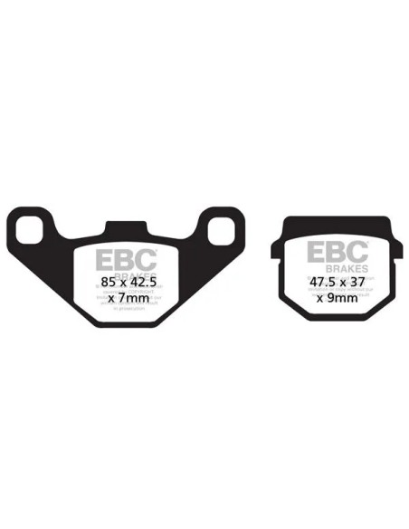 EBC Bremsbeläge & Bremsbacken für PEUGEOT KISBEE 50 4T 2010-2020