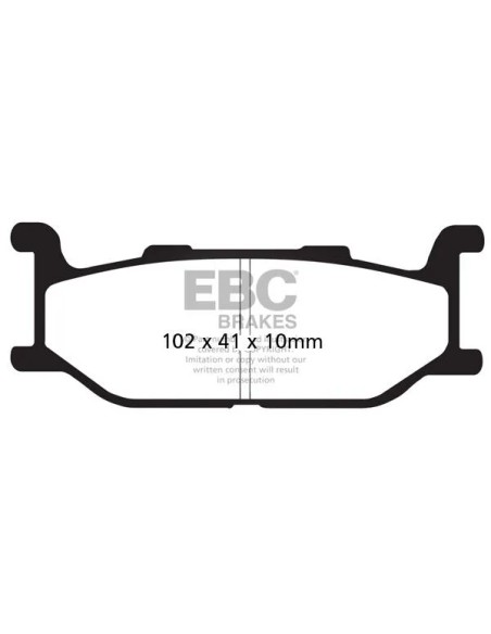 EBC Bremsbeläge & Bremsbacken für YAMAHA XP 500 T-Max 2001-2003