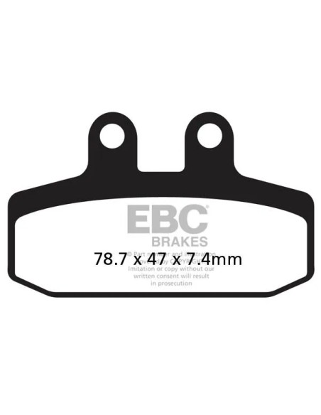 EBC Bremsbeläge & Bremsbacken für APRILIA SCARABEO 125 1999-2003