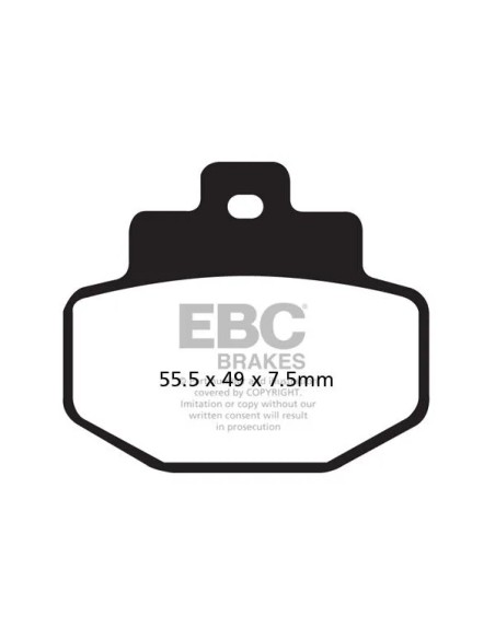 EBC Bremsbeläge & Bremsbacken für VESPA GTS 300 I.E. 2009-2017