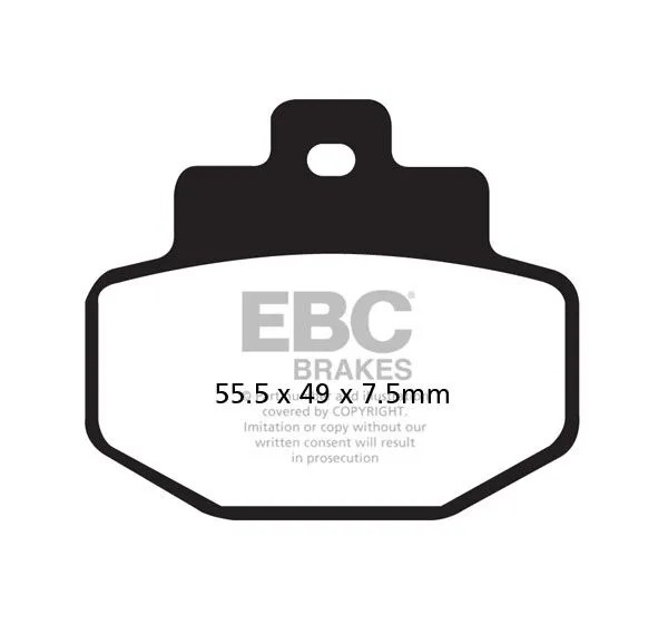 EBC Bremsbeläge & Bremsbacken für VESPA GTS 300 I.E. 2009-2017
