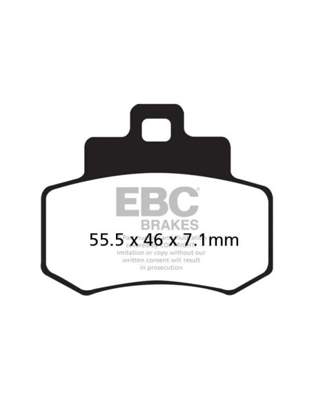 EBC Bremsbeläge & Bremsbacken für KYMCO GRAND DINK 250 2001-2006