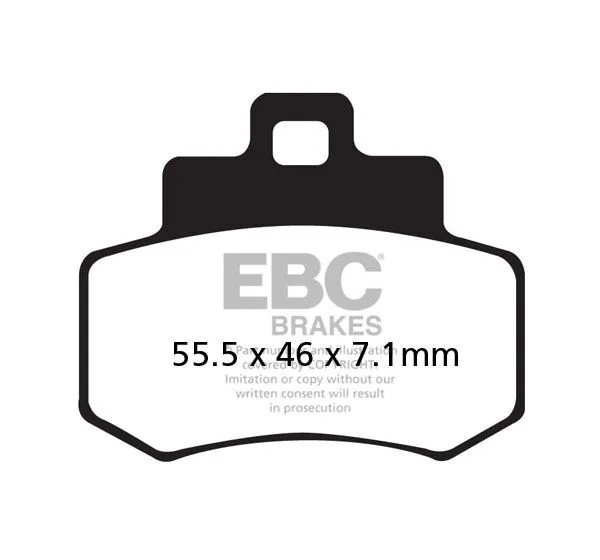 EBC Bremsbeläge & Bremsbacken für KYMCO GRAND DINK 250 2001-2006