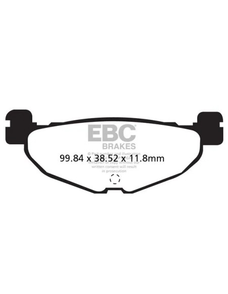 EBC Bremsbeläge & Bremsbacken für YAMAHA YP 400 2004-2013