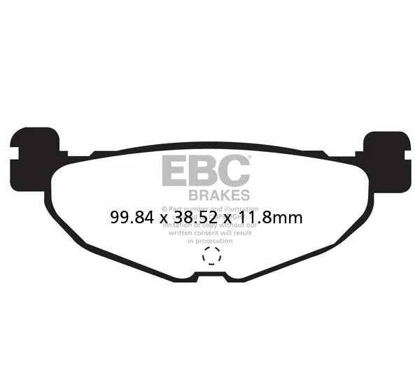 EBC Bremsbeläge & Bremsbacken für YAMAHA YP 400 2004-2013