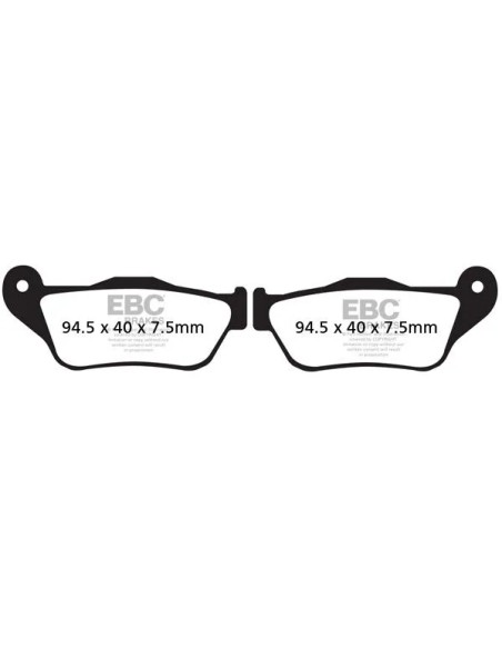 EBC Bremsbeläge & Bremsbacken für MBK SKYCRUISER 125 2006-2010