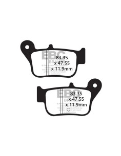 SFA-HH Serie Roller Sintermetall-Bremsbeläge