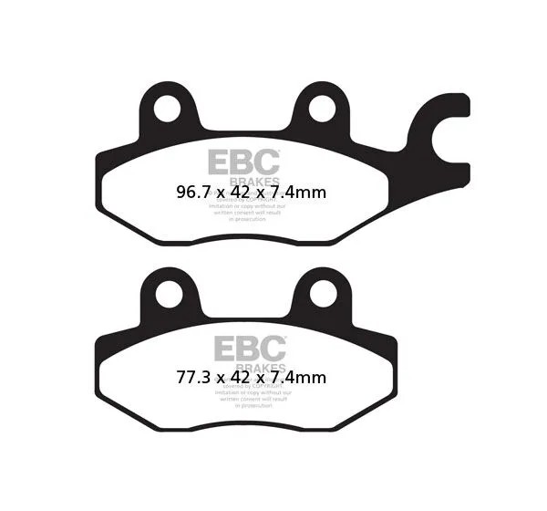 EBC Bremsbeläge & Bremsbacken für KAWASAKI KLF 300 4X4 1989-2005