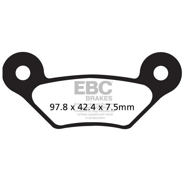 EBC Bremsbeläge & Bremsbacken für JOHN DEERE XUV 825 I 4X4 2011-2015