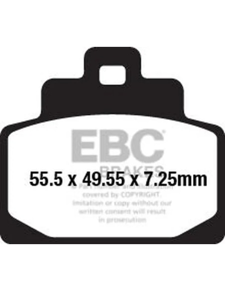EBC Bremsbeläge & Bremsbacken für PIAGGIO MP3 300 LT I.E. ABS 2014-2018