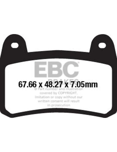 EBC Bremsbeläge & Bremsbacken für BENELLI BN 302 ABS 2017-2020