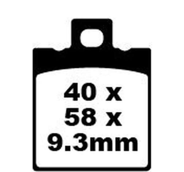 EBC Bremsbeläge & Bremsbacken für HONDA NSR 125 R 1989-2001
