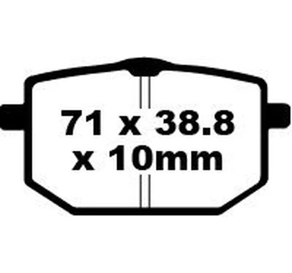 EBC Bremsbeläge & Bremsbacken für YAMAHA XT 600 Z 1985-1990