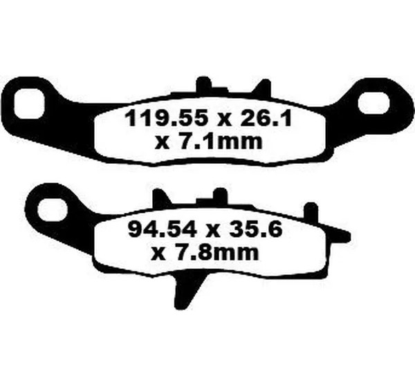 EBC Bremsbeläge & Bremsbacken für SUZUKI RM 85 L 2005-2017