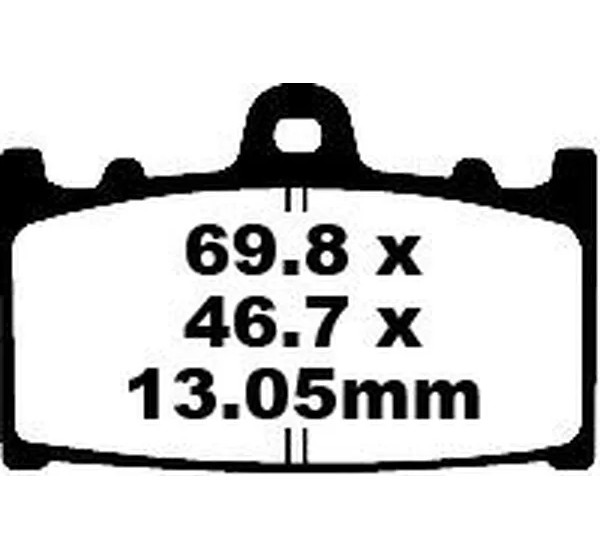 EBC Bremsbeläge & Bremsbacken für SUZUKI VL 1500 LC 2002-2009